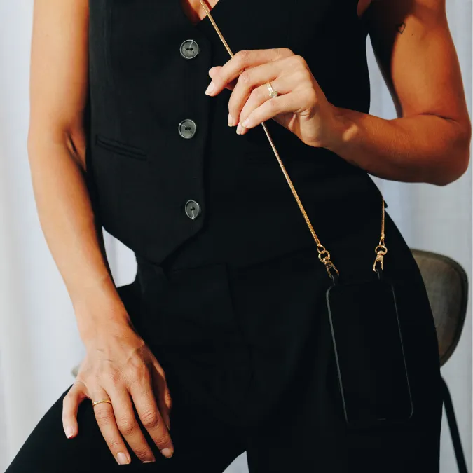 Delia Gold Chain Strap