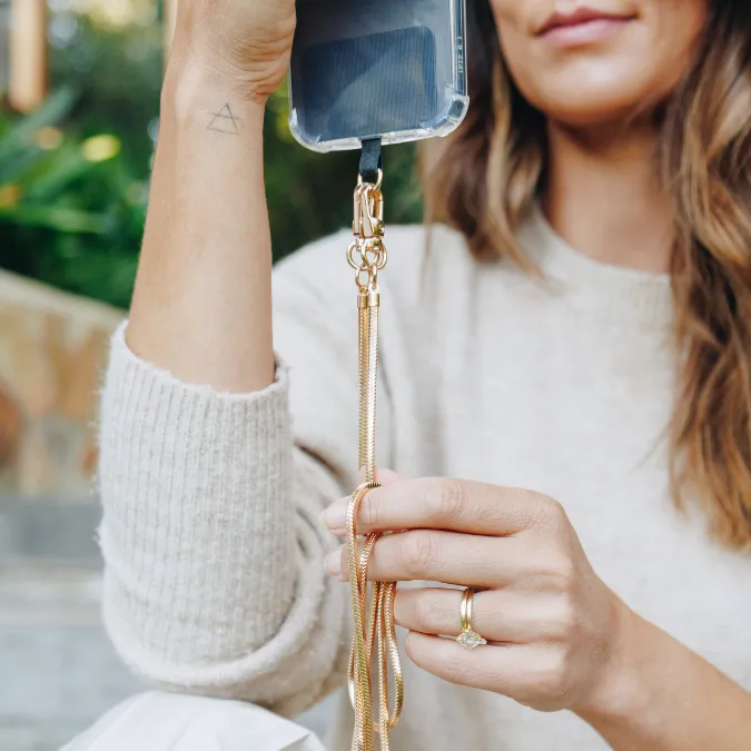 Delia Gold Chain Strap