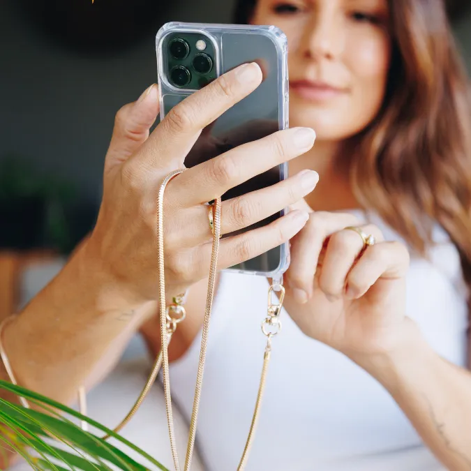 Delia Gold Chain Strap