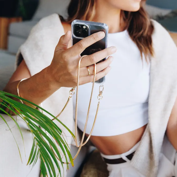Delia Gold Chain Strap