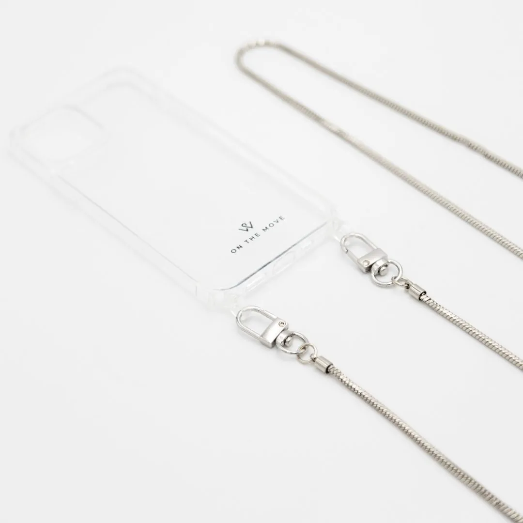 Delia Silver Chain Strap