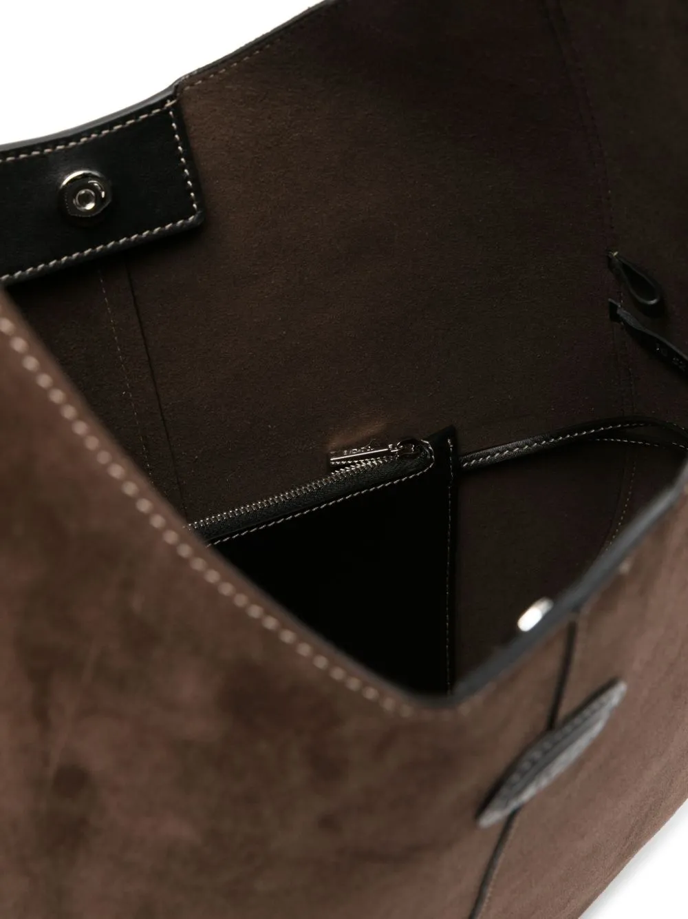 Di bag small suede leather hobo bag
