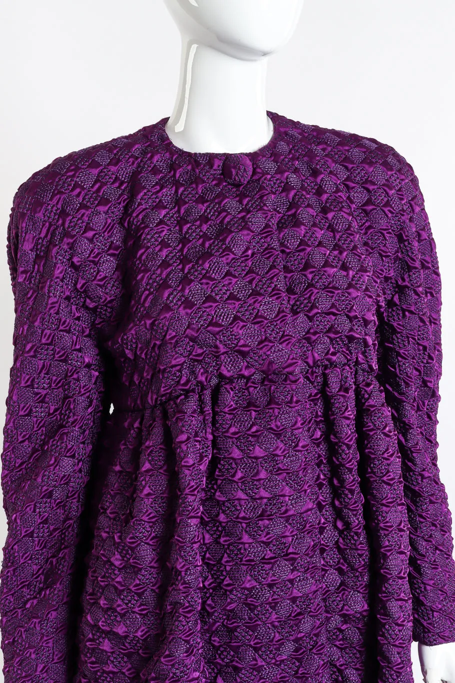 Diamond Quilted Coat