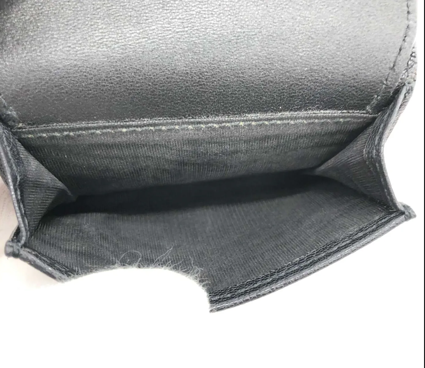 dior elegant black saddle leather wallet