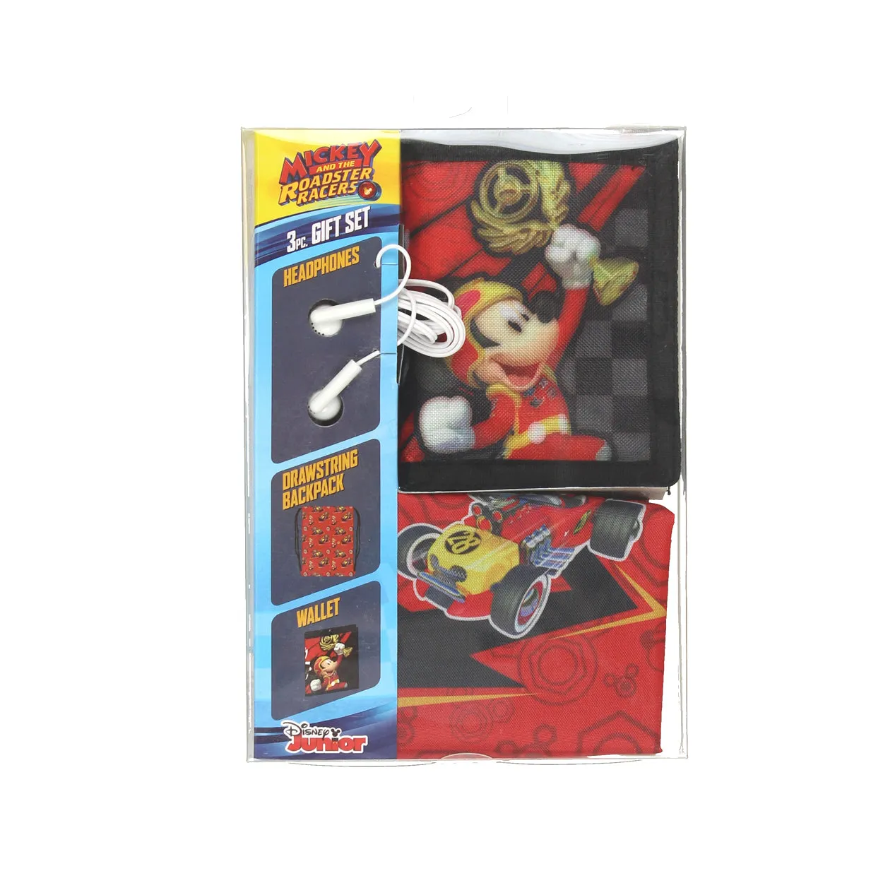 Disney Boys Girls Backpack Headphones and Coin Purse/Wallet Boxed Gift Set