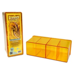 Dragon Shield: Four Compartment Box (Yellow)