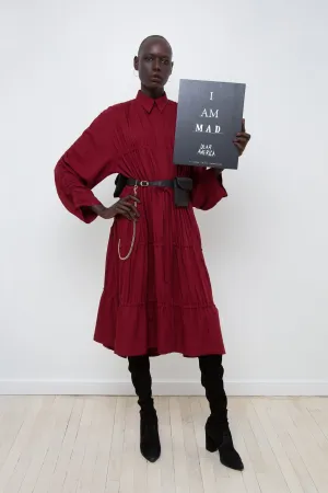 Drawstring Dress Coat