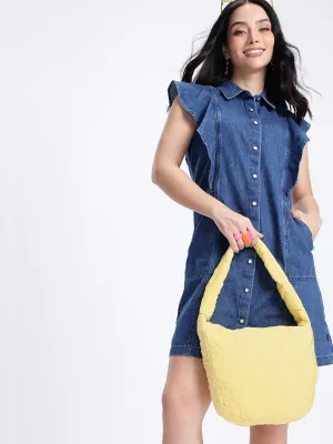 DressBerry Quilted Shoulder Bag