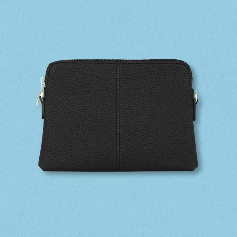 Elms   King Bowery Wallet, Black Pebble