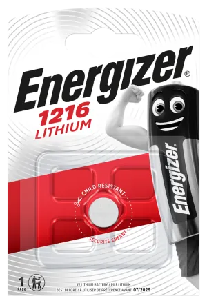 Energizer CR1216 Lithium Coin Cell