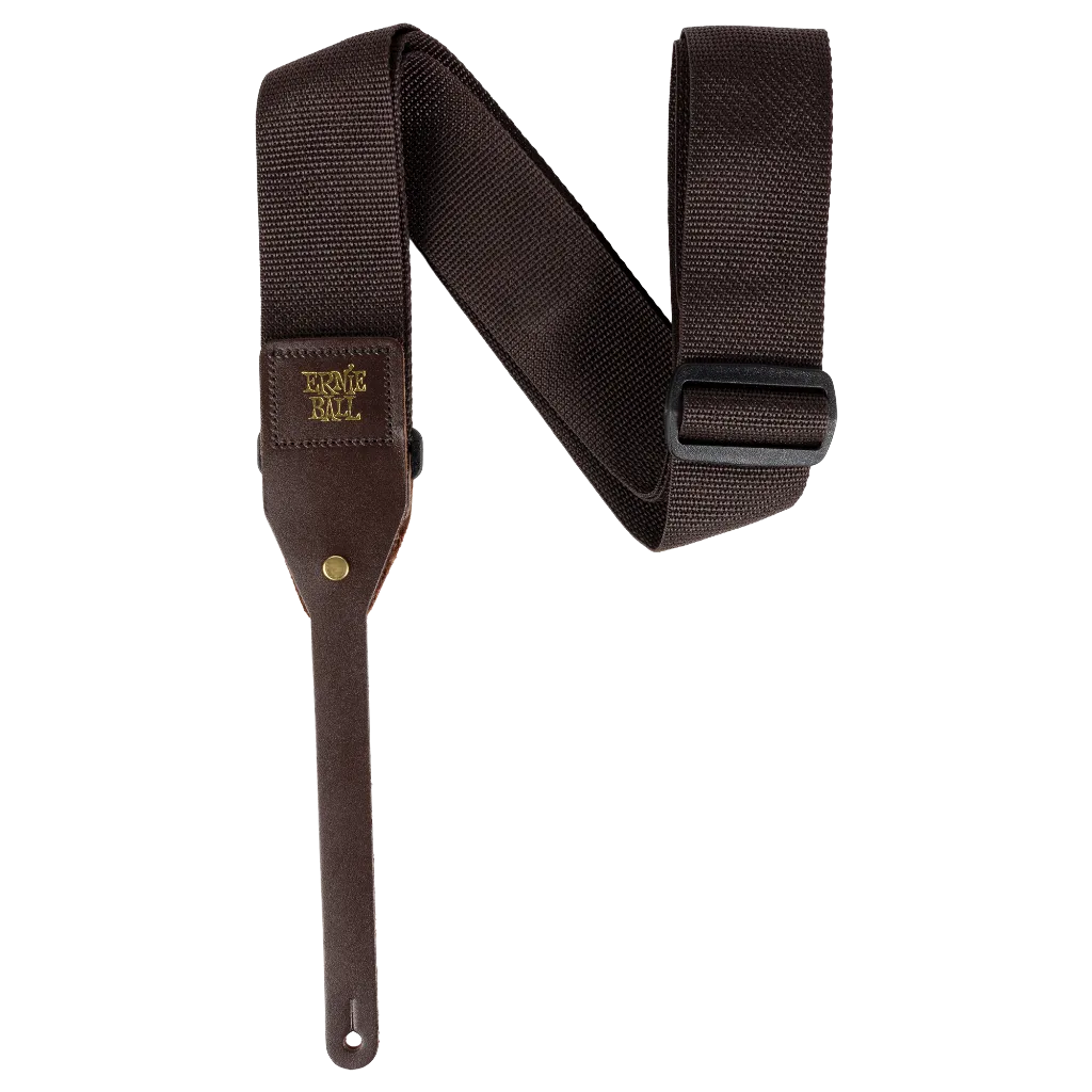 ERNIE BALL POLYPRO ACOUSTIC STRAP - BROWN