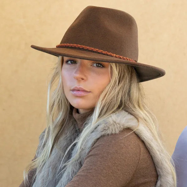Evoke Beltana Fedora Hat - 4 Colours