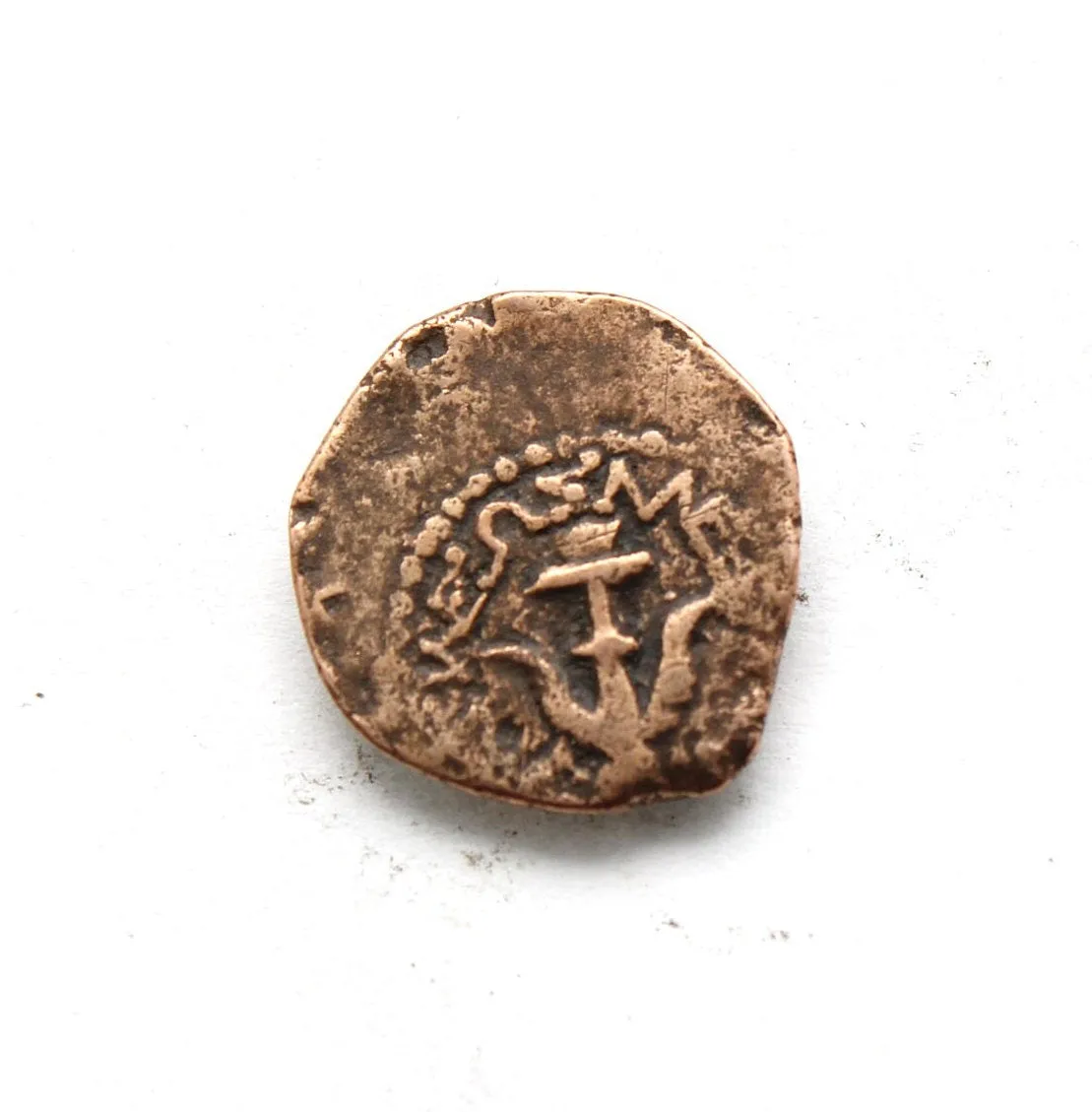 F Widow's Mite Prutah Coin Slab