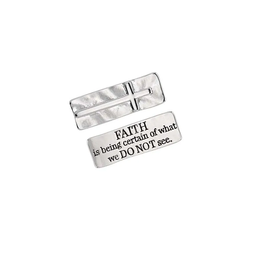 Faith Cross Token 1 1/4"