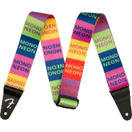 FENDER MonoNeon Logo Strap, Multi-Color, 2"