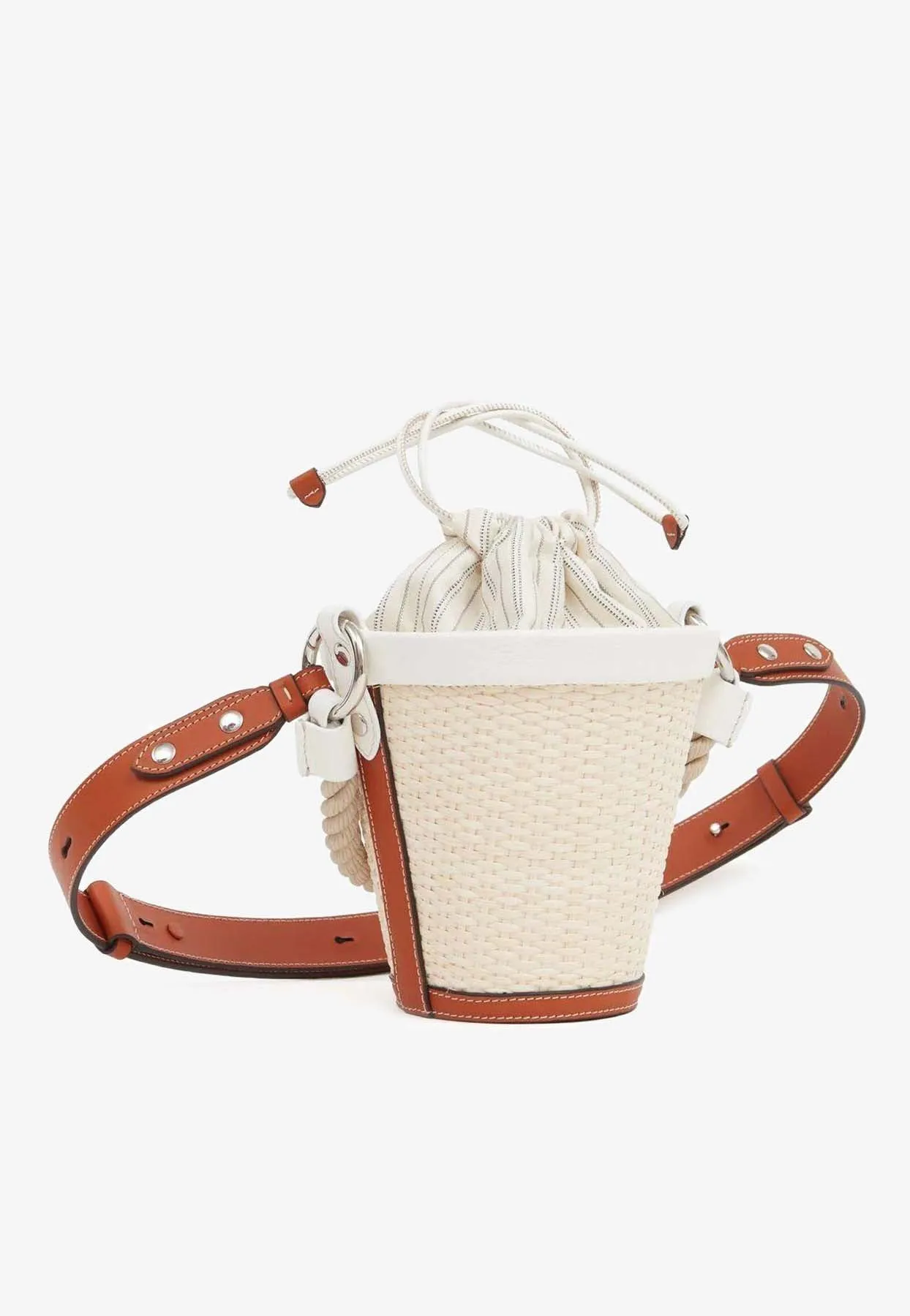 Fire Woven Bucket Bag
