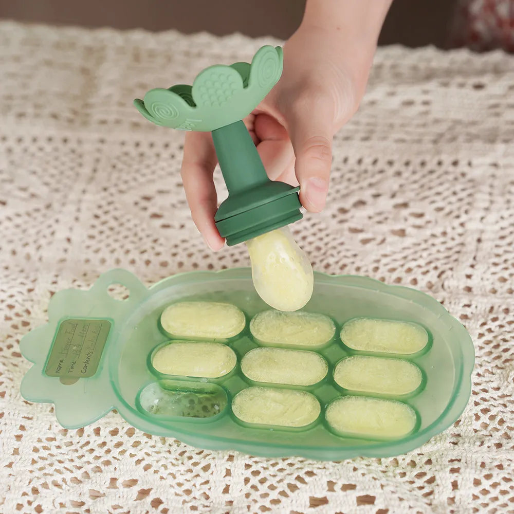 Flower Fresh Food Feeder & Cover Set - Pea Green (Min. of 6 multiples of 6)