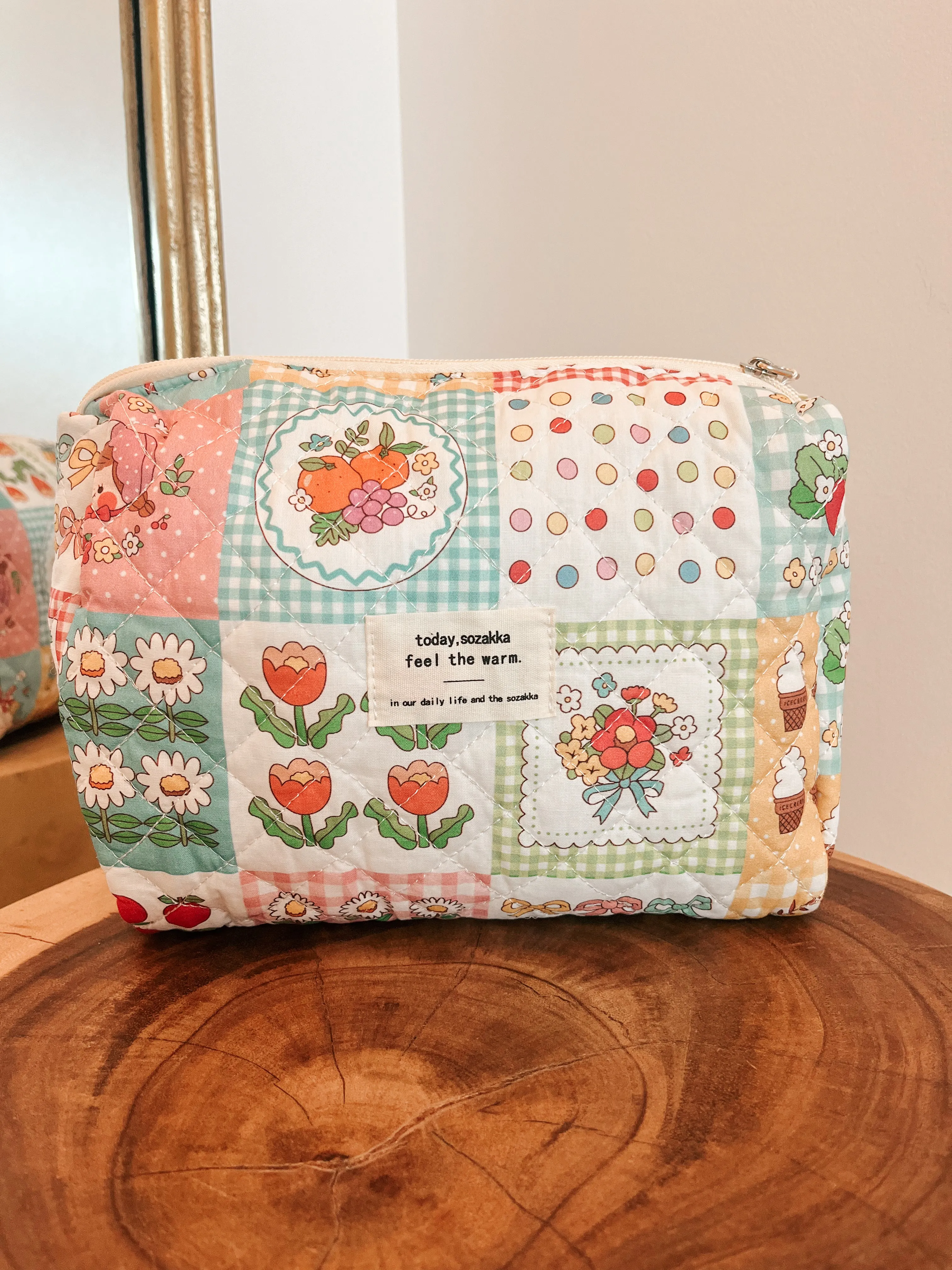 Frankie Quilted Pouch