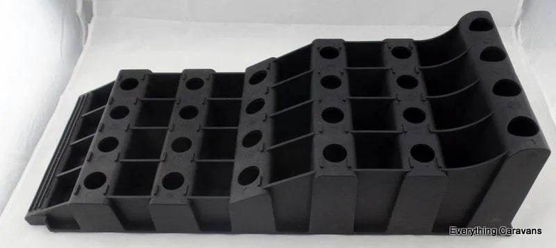 Froli Xl Wheel Leveller Ramp Set for Caravan 20 tonne Capacity