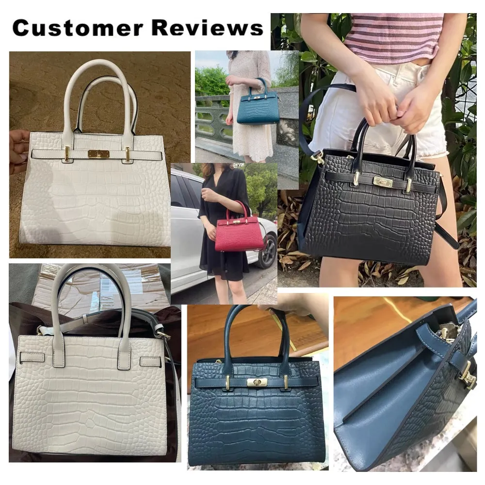 Full Cow Leather Women Purses Handbags