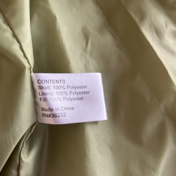 Gallery Woman size 1X Light Lime Green Women’s Jacket