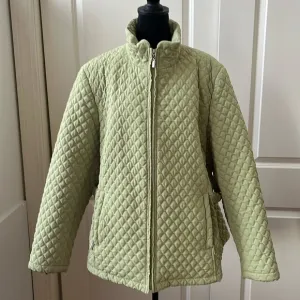 Gallery Woman size 1X Light Lime Green Women’s Jacket