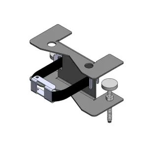 Gas Cylinder Bench Mount Bracket (1x)