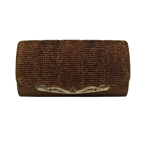 Glittery Evening Handbag Stylish Sequined Clutch Bag with Chain Strap