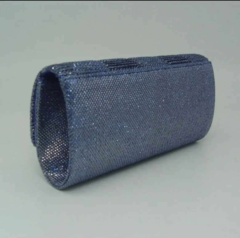 Glittery Evening Handbag Stylish Sequined Clutch Bag with Chain Strap