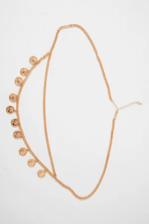 Gold Coin Belly Chain Belt - Deidra