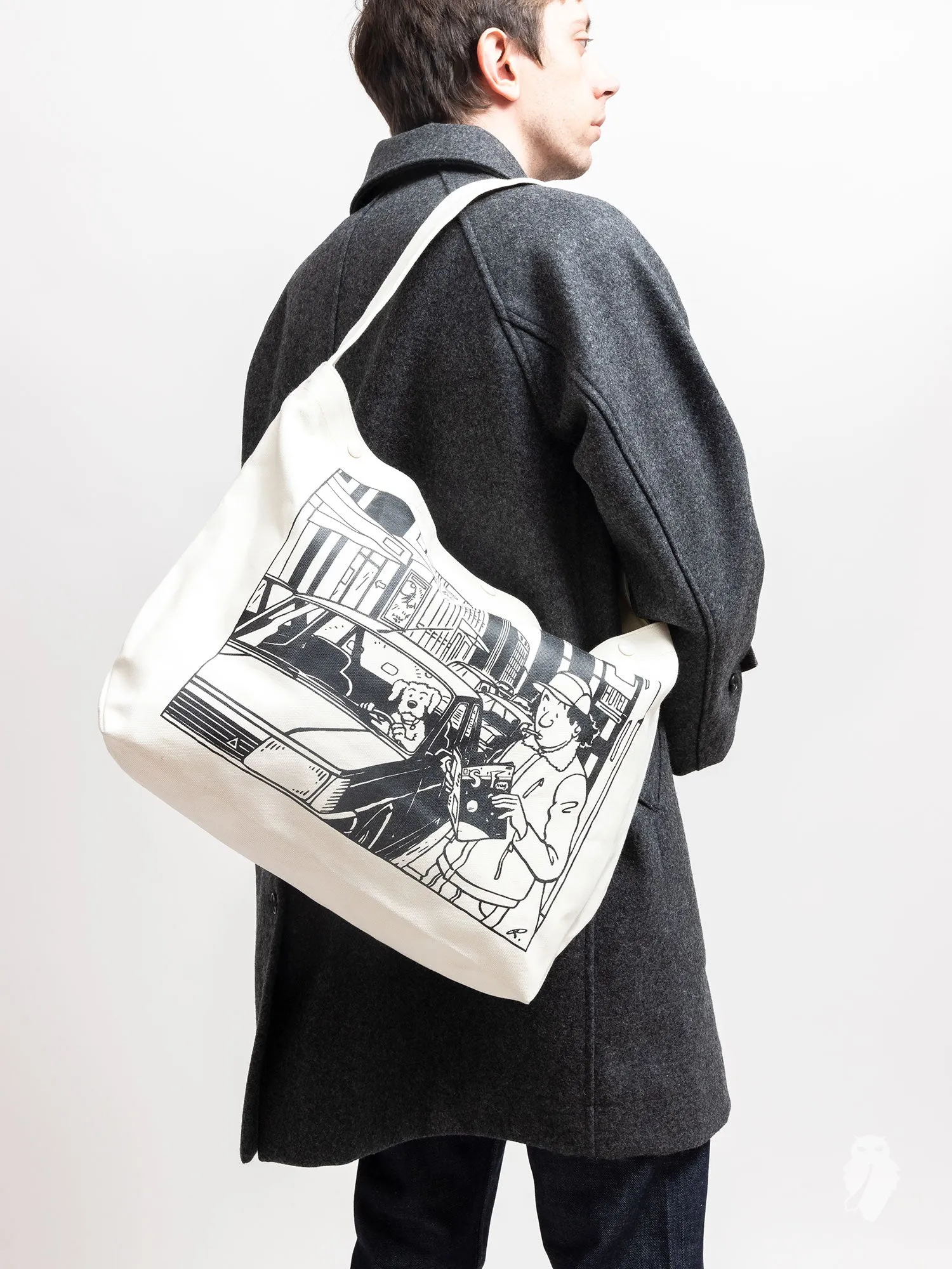 Graphique Tote Bag in City