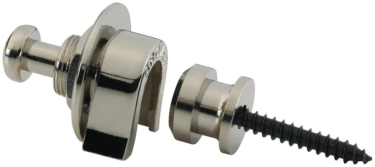 Grover GP800N Strap Lock Set - Nickel
