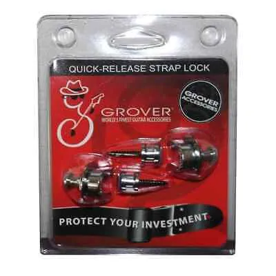 Grover GP800N Strap Lock Set - Nickel