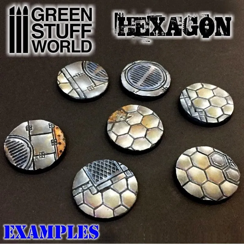 GSW Rolling Pin - Hexagons