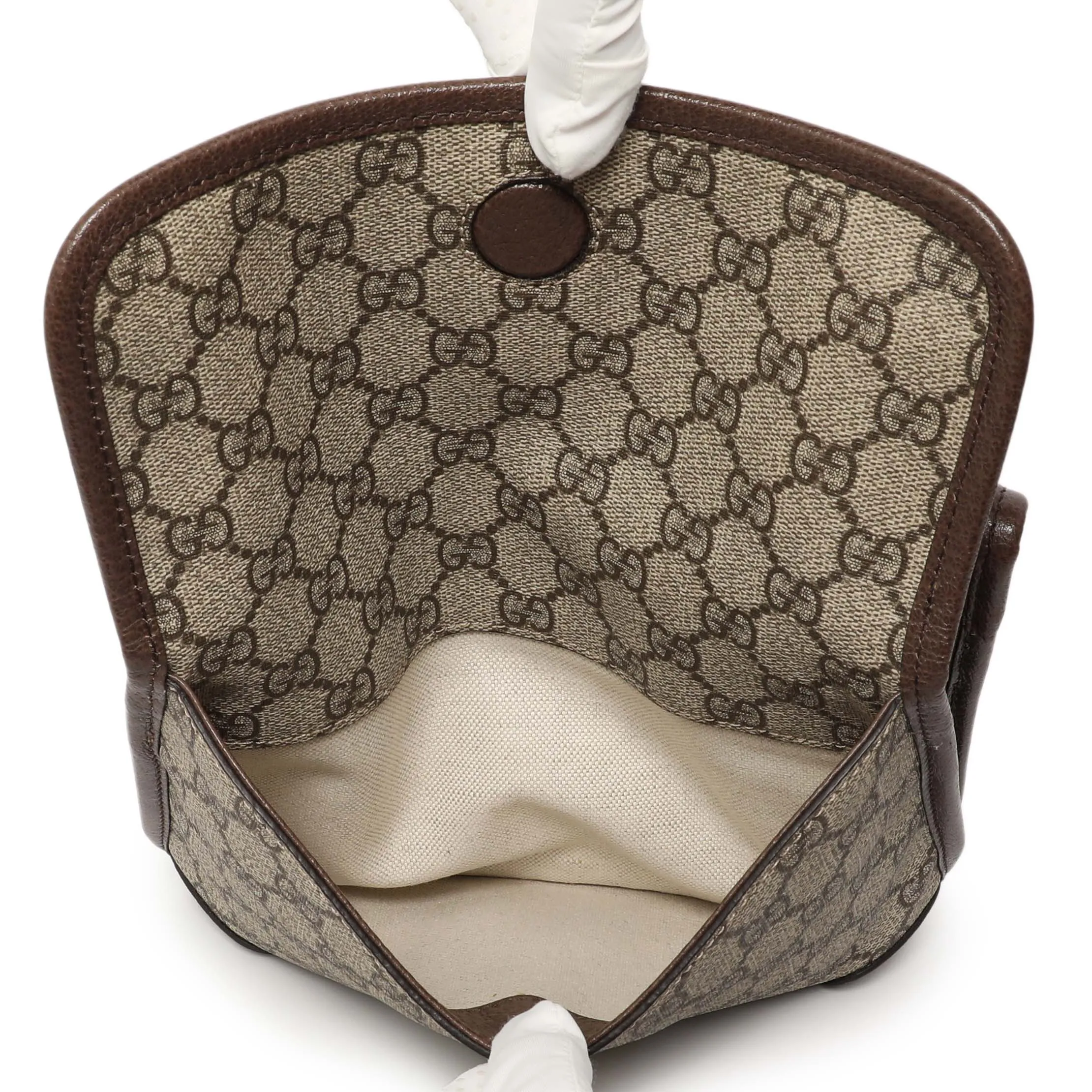 Gucci GG Supreme Monogram Web Neo Vintage Small Messenger