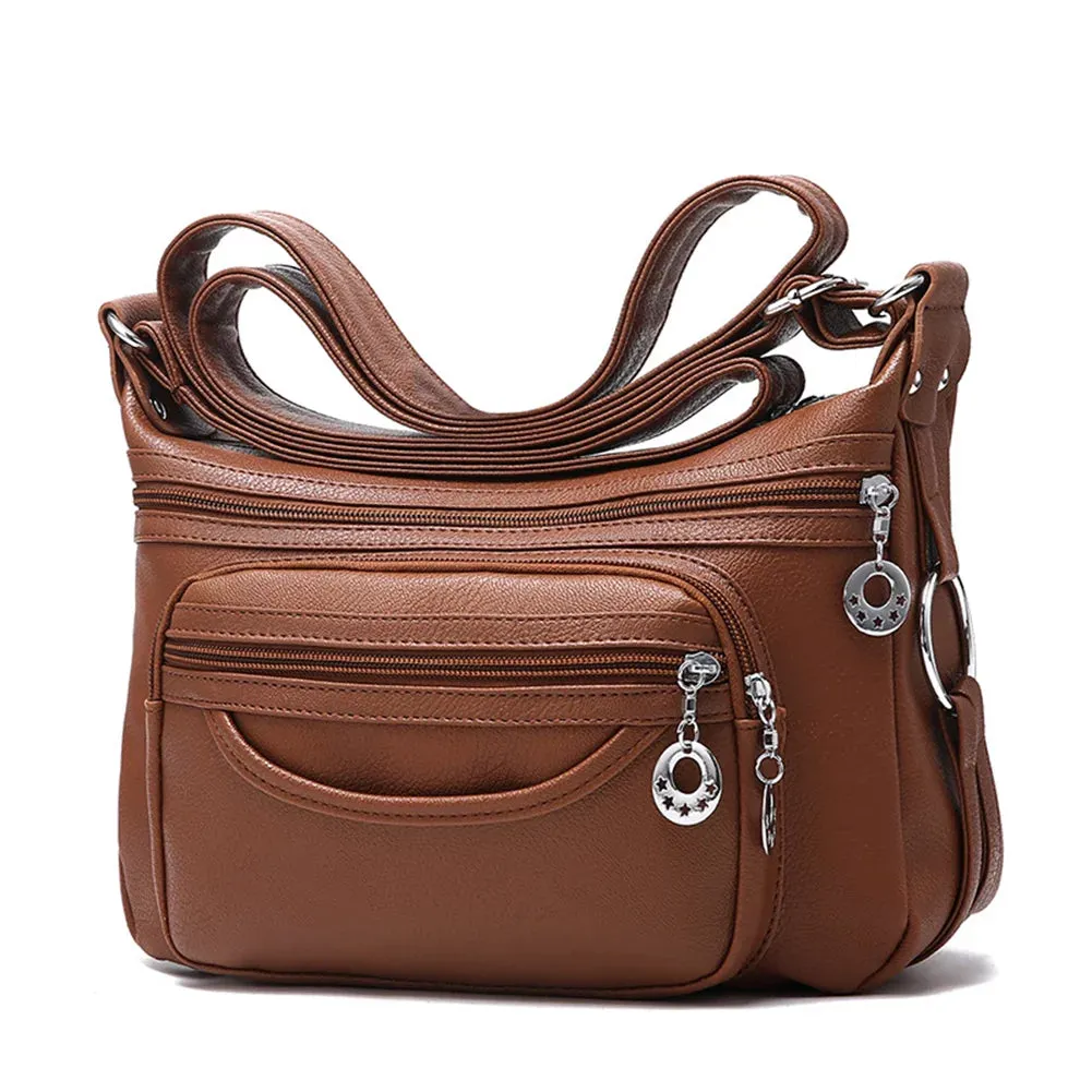 HARENC Women Large-capacity Crossbody Bags Lightweight Messenger Purses and Handbags