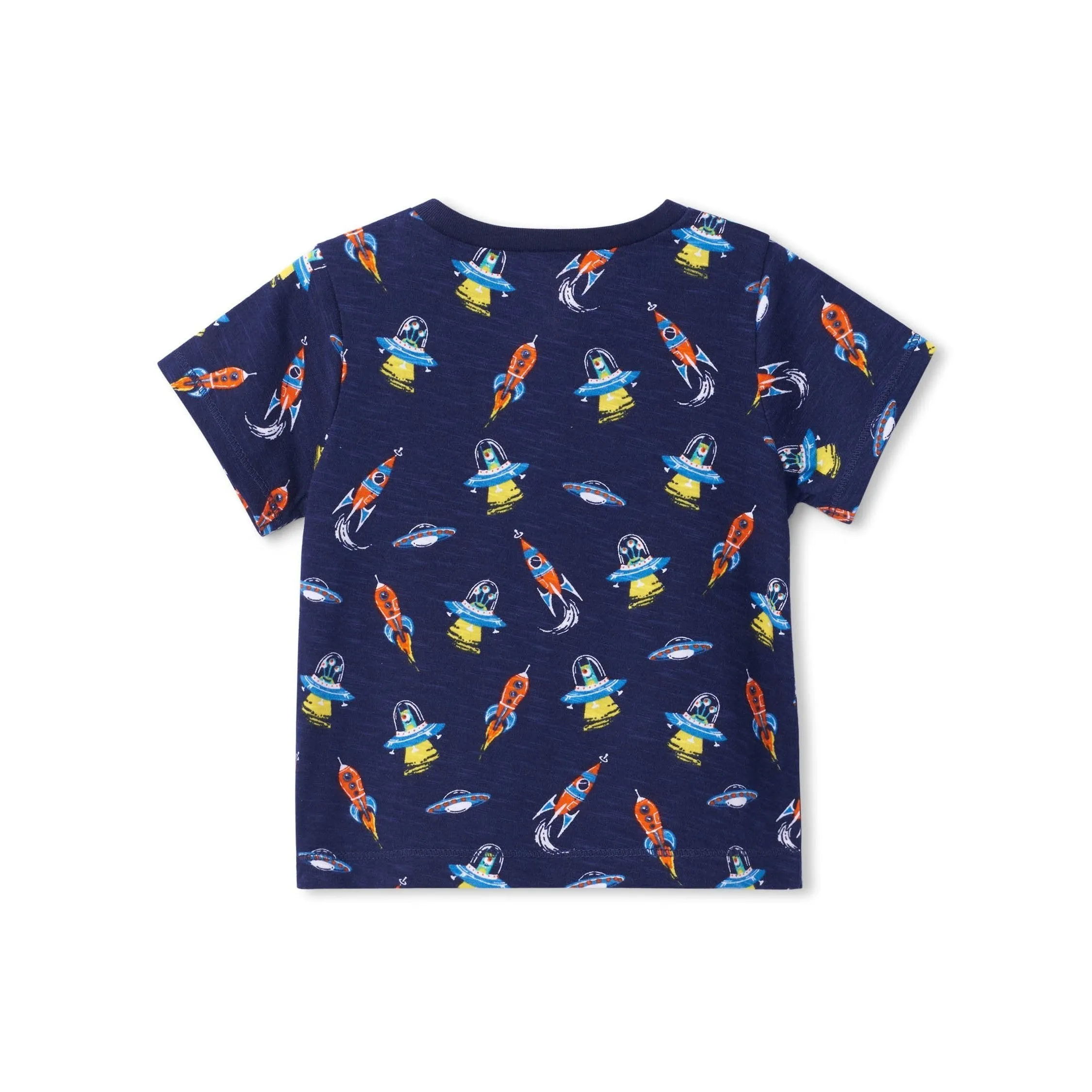 Hatley Graphic Tee - Retro Rockets