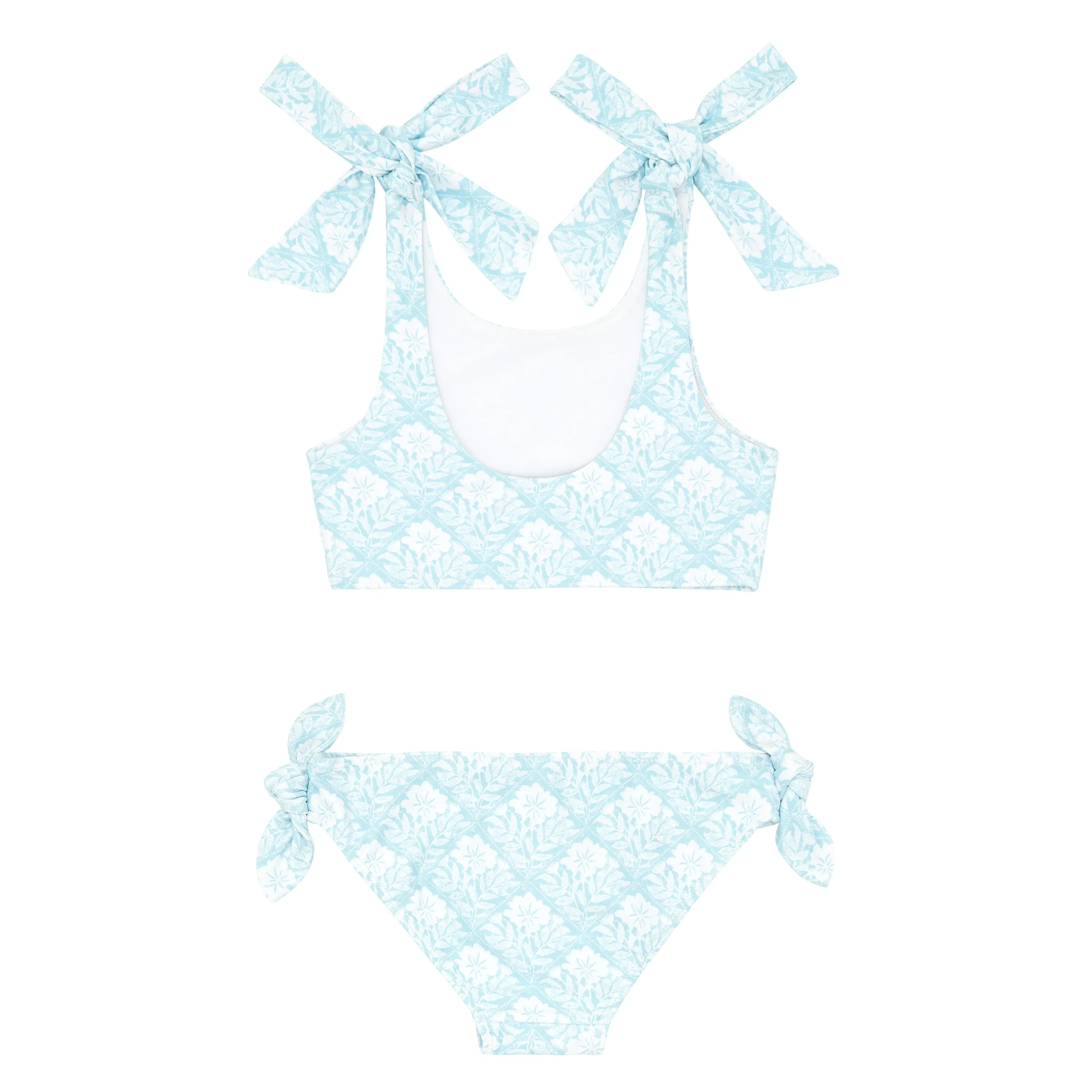 Hawaiian Quilt Tie Knot Bikini