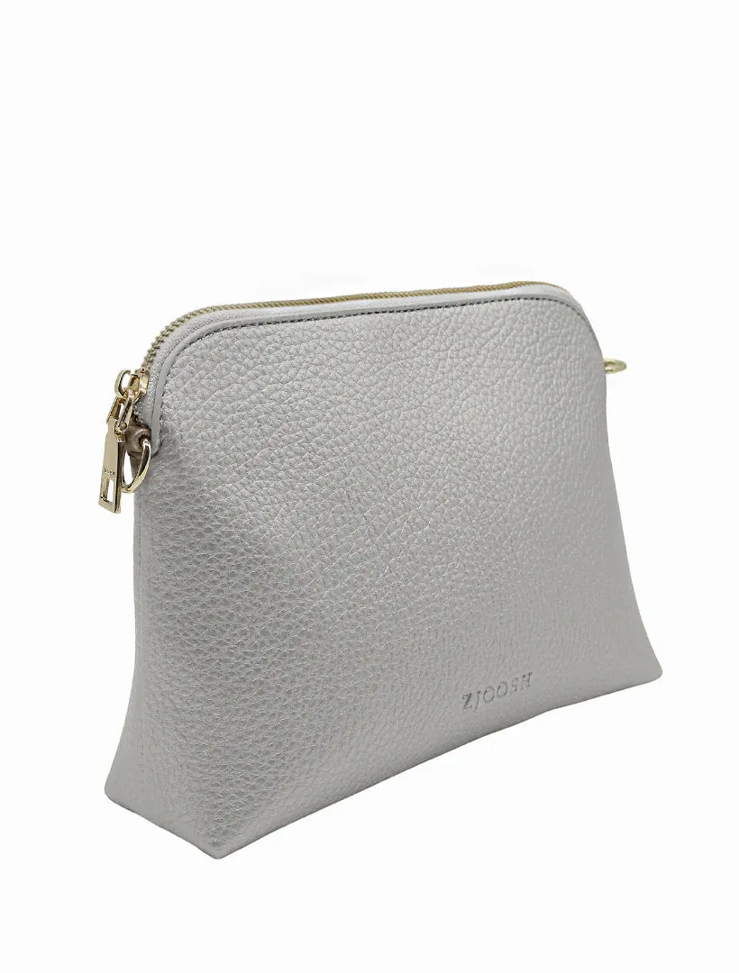 HUDSON CROSS BODY BAG | SILVER
