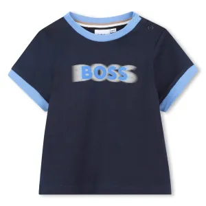 Hugo Boss Baby Boys Navy Baseball T-Shirt