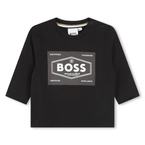 Hugo Boss Black Long Sleeve Top