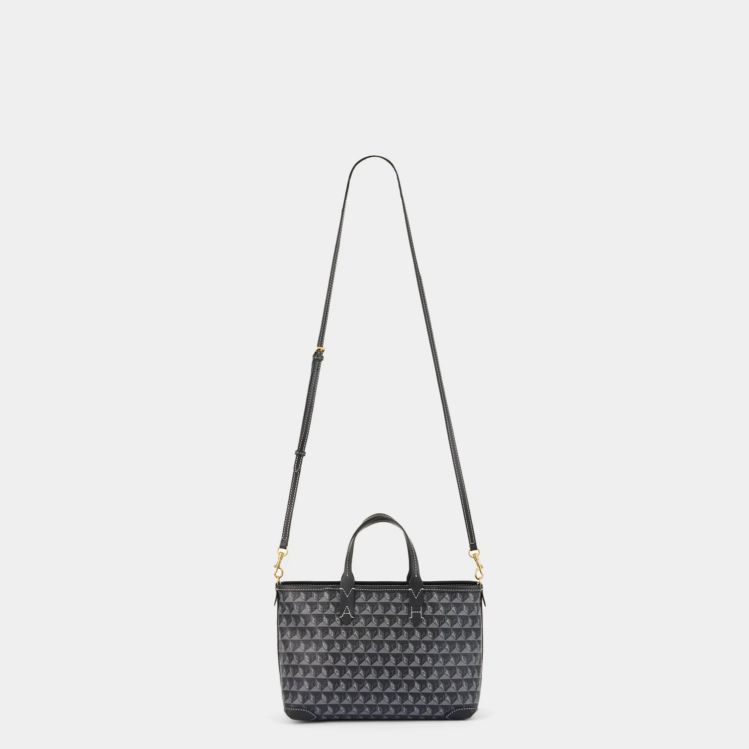 I Am A Plastic Bag XS Zipped Motif Cross-body Tote