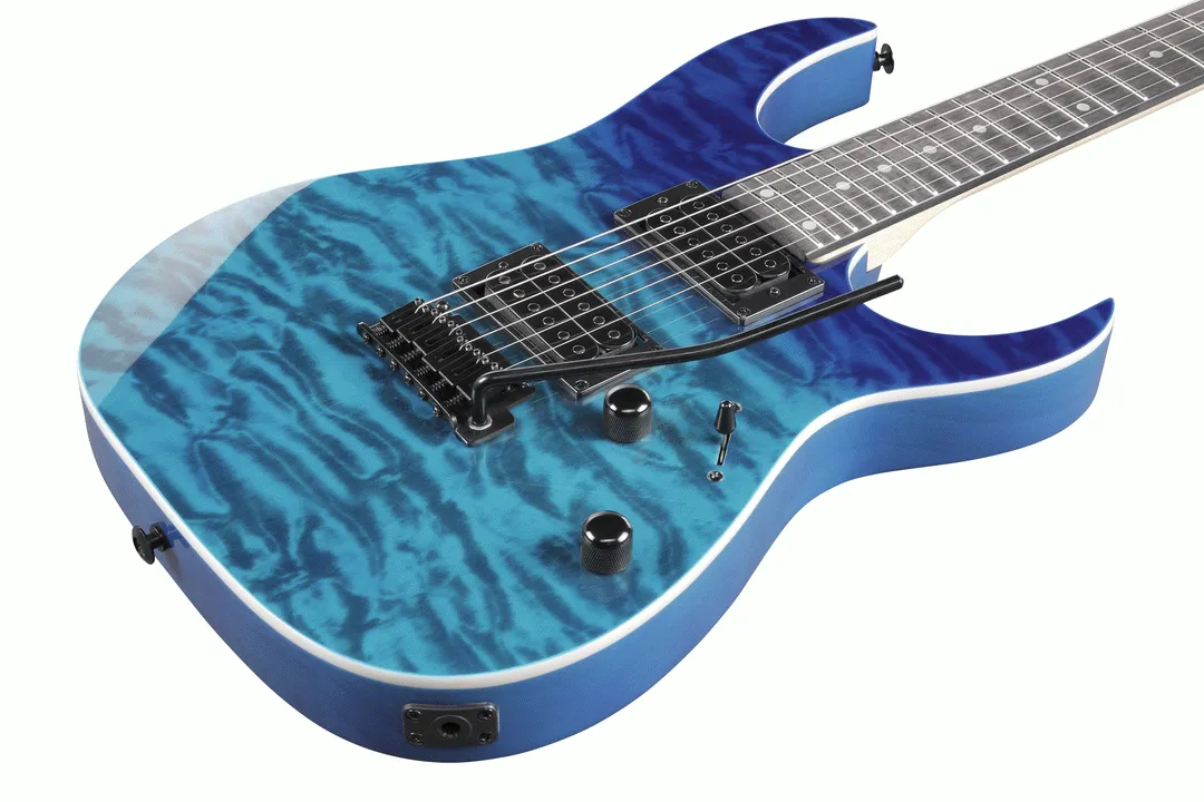 Ibanez RG120QASP Blue Gradation Electric Guitar