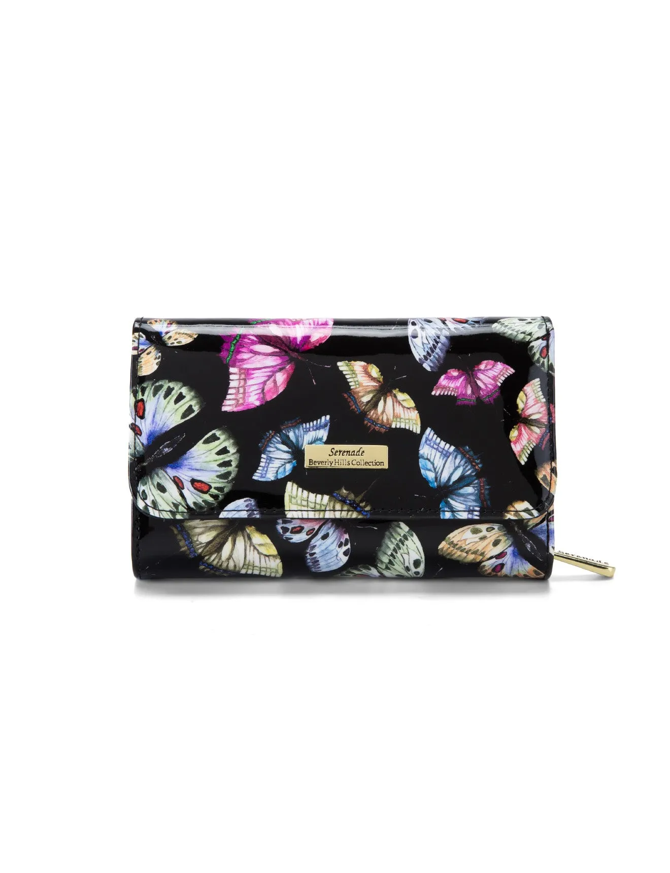 IMPERIA  MEDIUM PATENT LEATHER WALLET WITH RFID-WSF2902- NEW IN