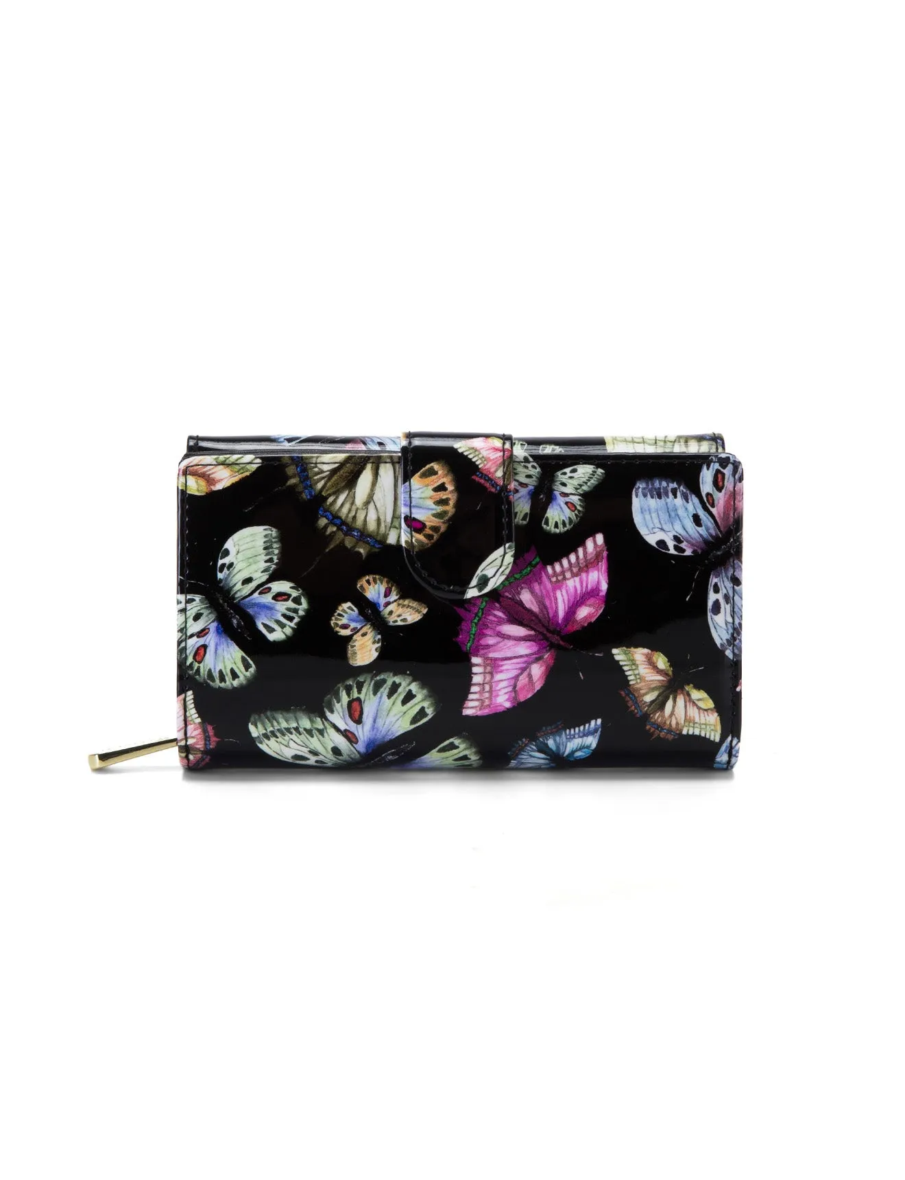 IMPERIA  MEDIUM PATENT LEATHER WALLET WITH RFID-WSF2902- NEW IN
