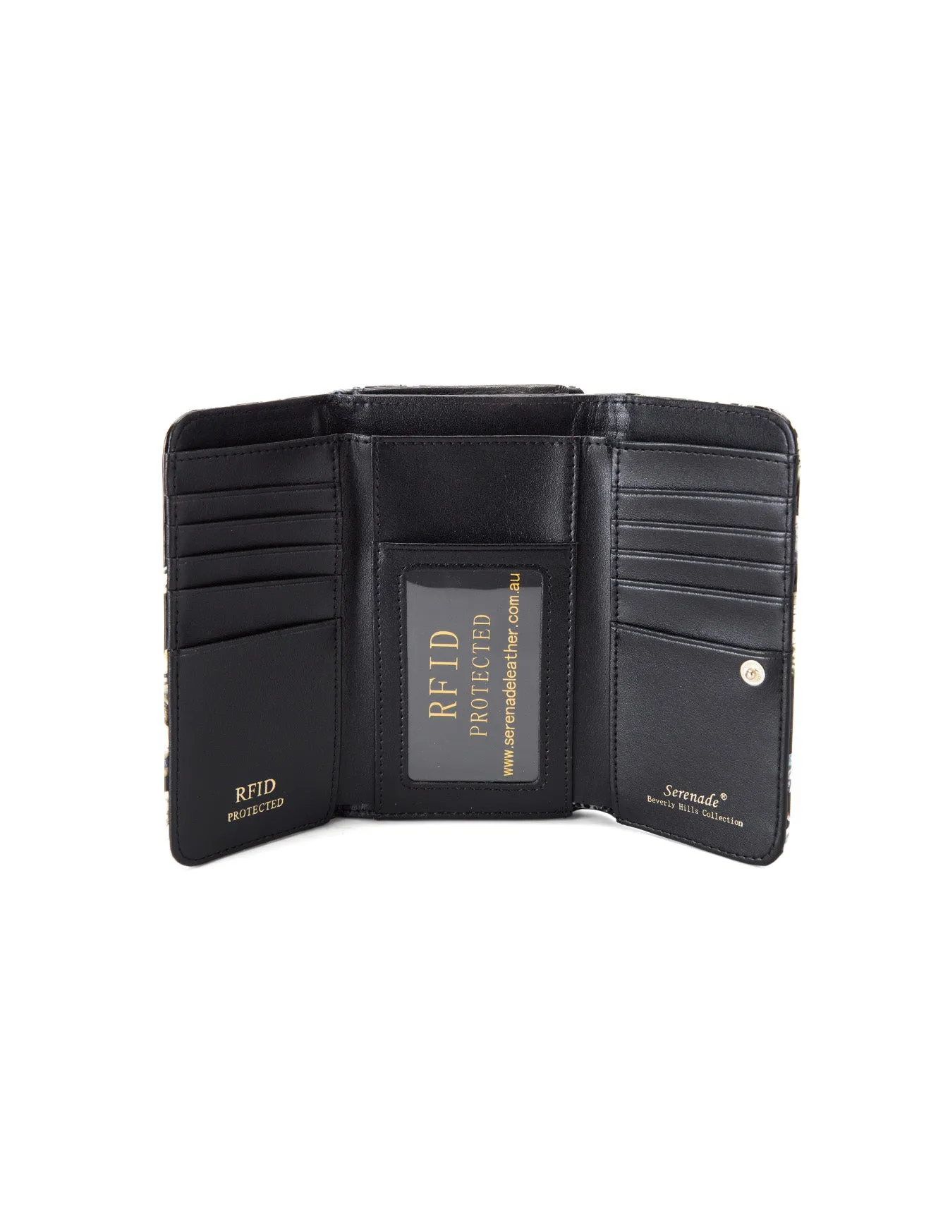 IMPERIA  MEDIUM PATENT LEATHER WALLET WITH RFID-WSF2902- NEW IN