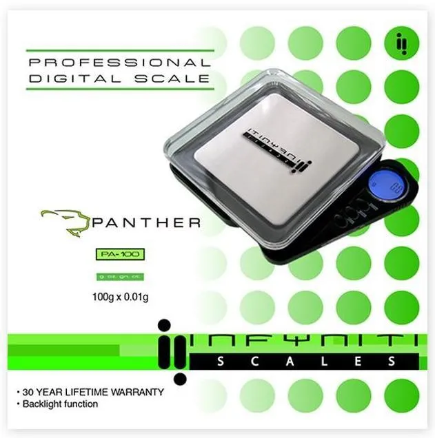 Infyniti PA100 Panther Scale 100G X 0.01G - Various Colors (1 Count)