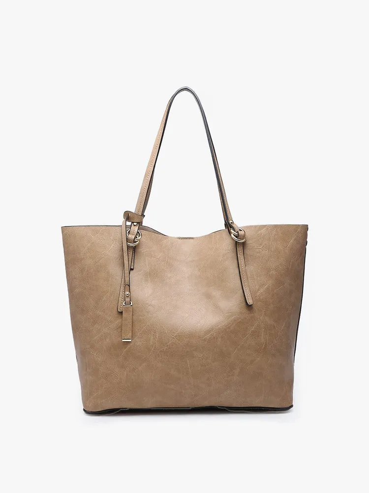 Iris 2-in-1 Tote Taupe