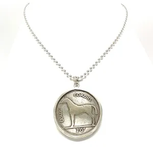 Irish Half Crown Coin Necklace