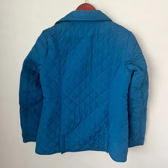 J. Jill Womens Diamond Quilted Jacket